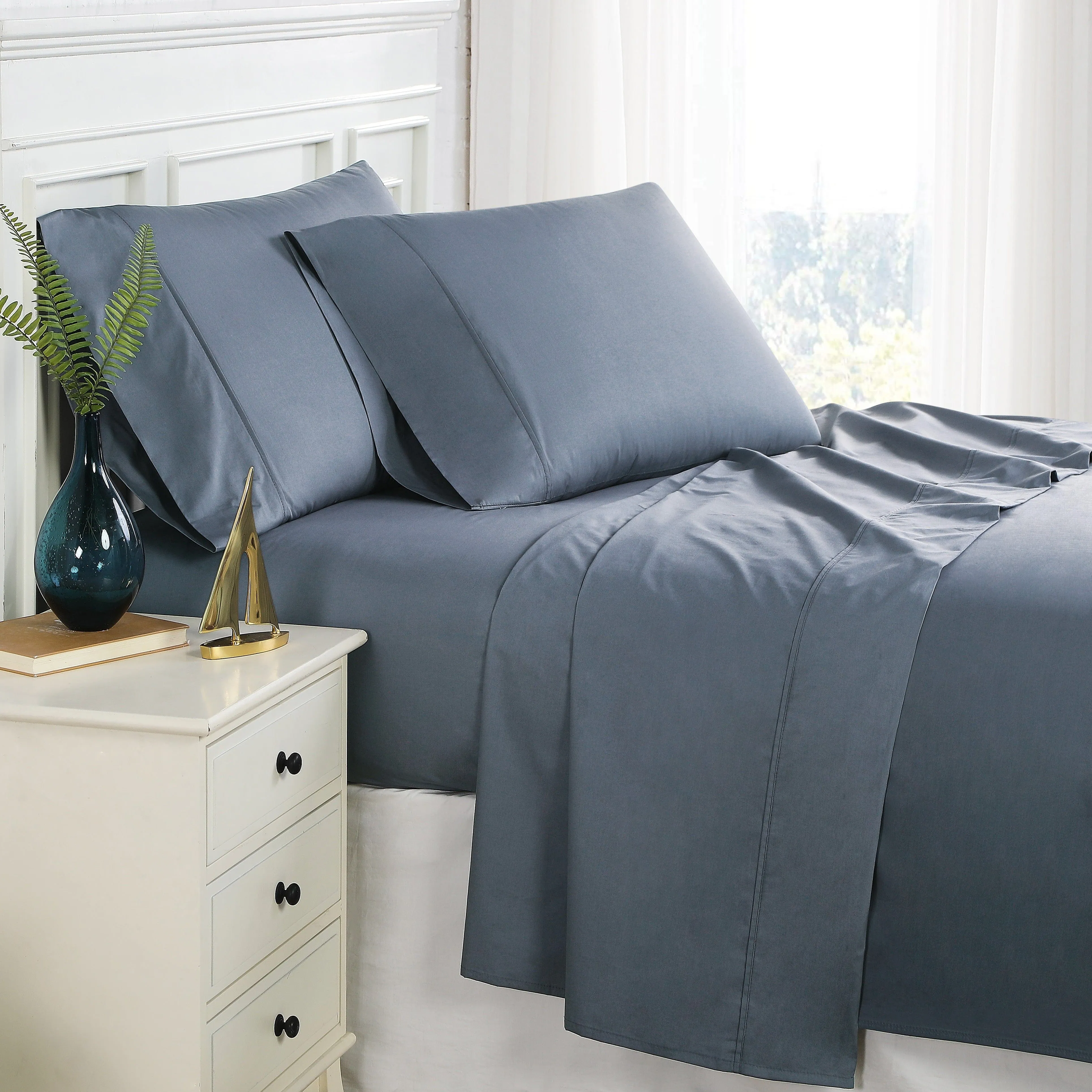 300 Thread Count Cotton Sateen Sheet Set