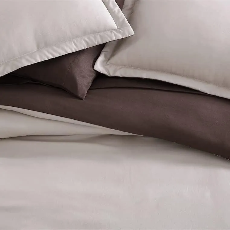 7-Piece Set: Chestnut Reversible Bed in a Bag Bedding Collection