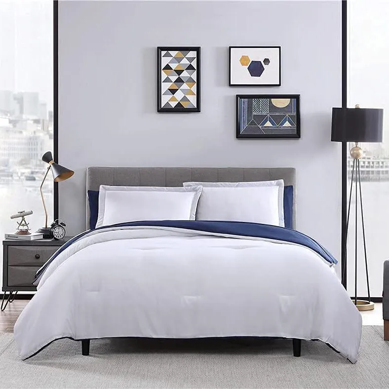 7-Piece Set: Chestnut Reversible Bed in a Bag Bedding Collection