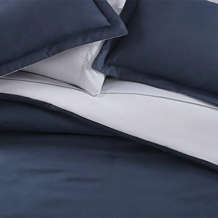 7-Piece Set: Chestnut Reversible Bed in a Bag Bedding Collection