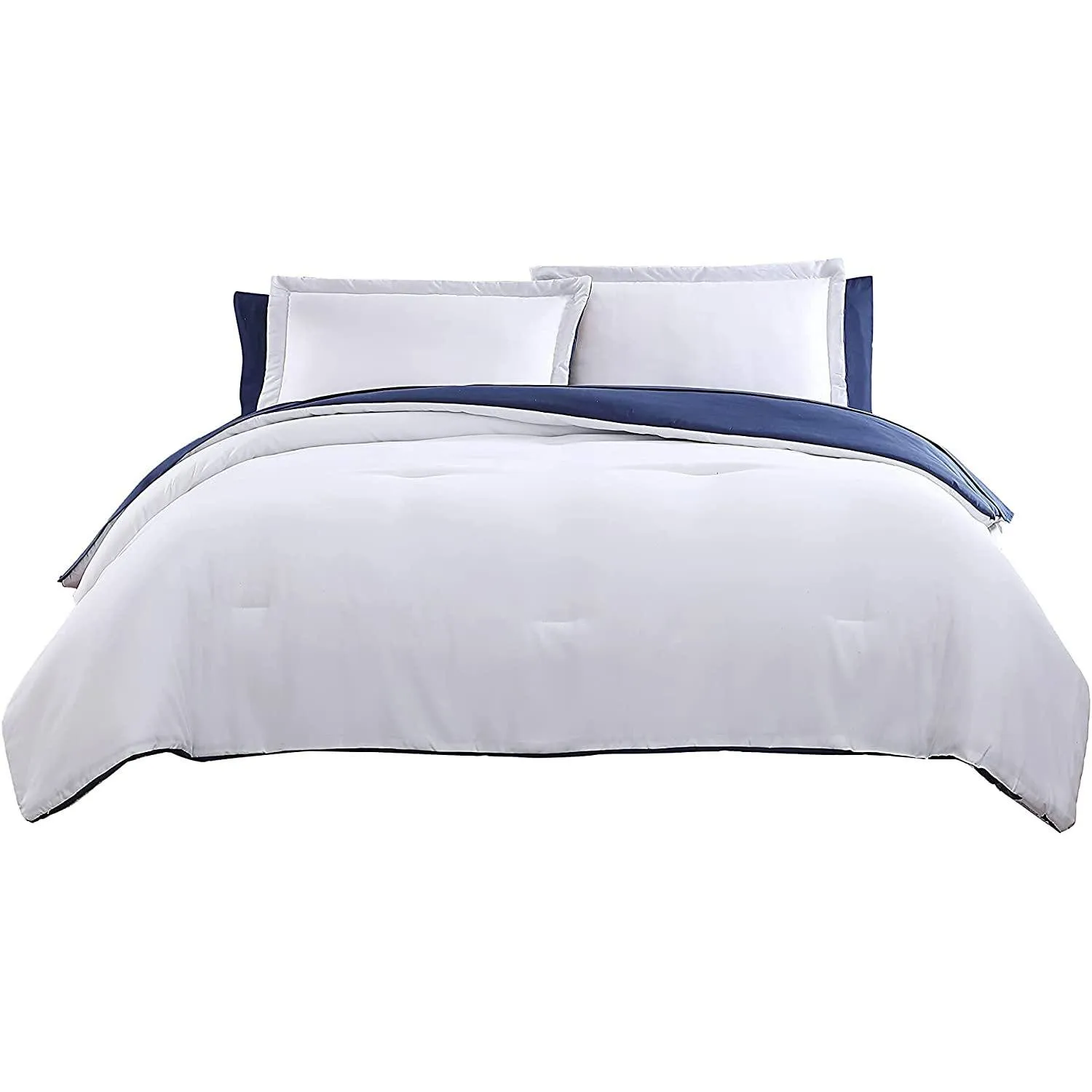 7-Piece Set: Chestnut Reversible Bed in a Bag Bedding Collection