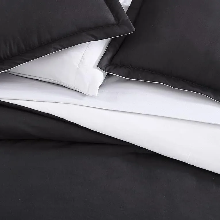 7-Piece Set: Chestnut Reversible Bed in a Bag Bedding Collection