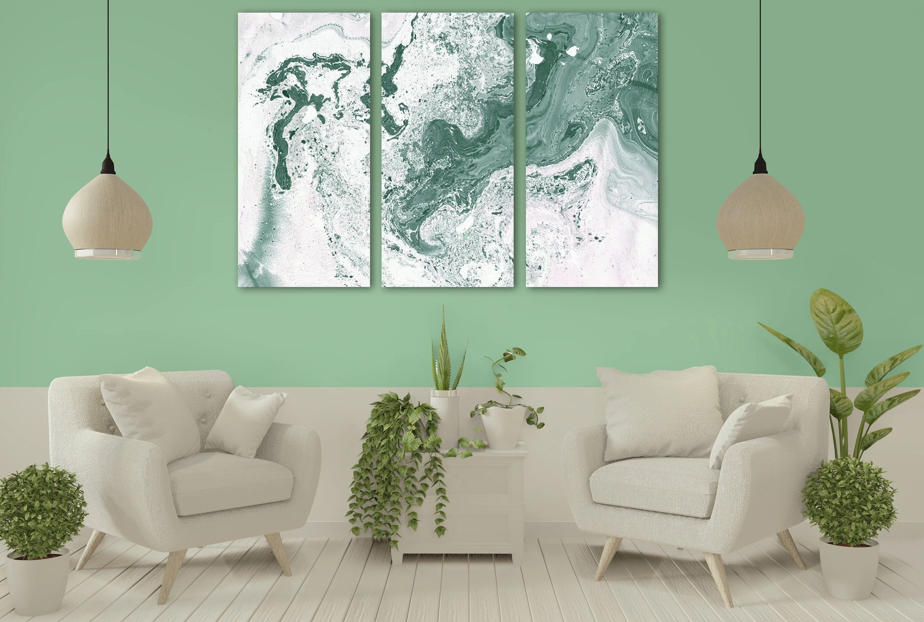 Abstract canvas wall art, marble wall decor canvas, abstract paintings, multi panel wall art, marble canvas