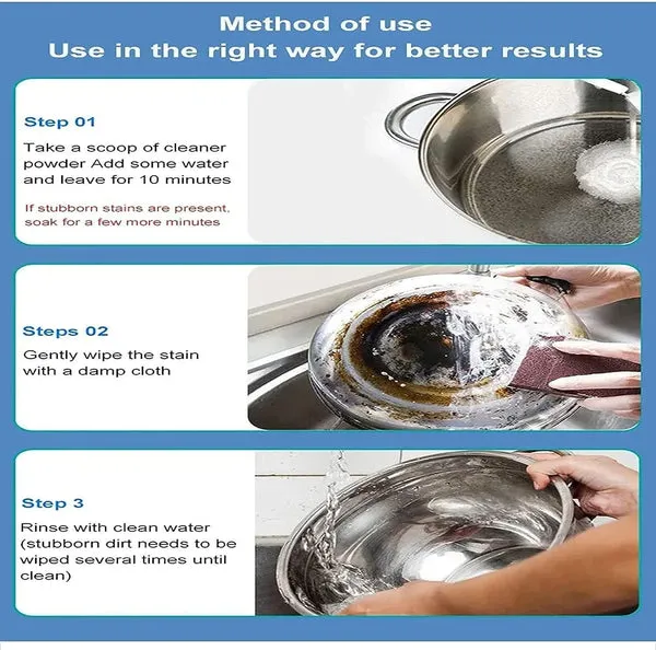 ALL-PURPOSE INSTANT KITCHEN CLEANING POWDER ( BUY 1 GET 1 FREE )