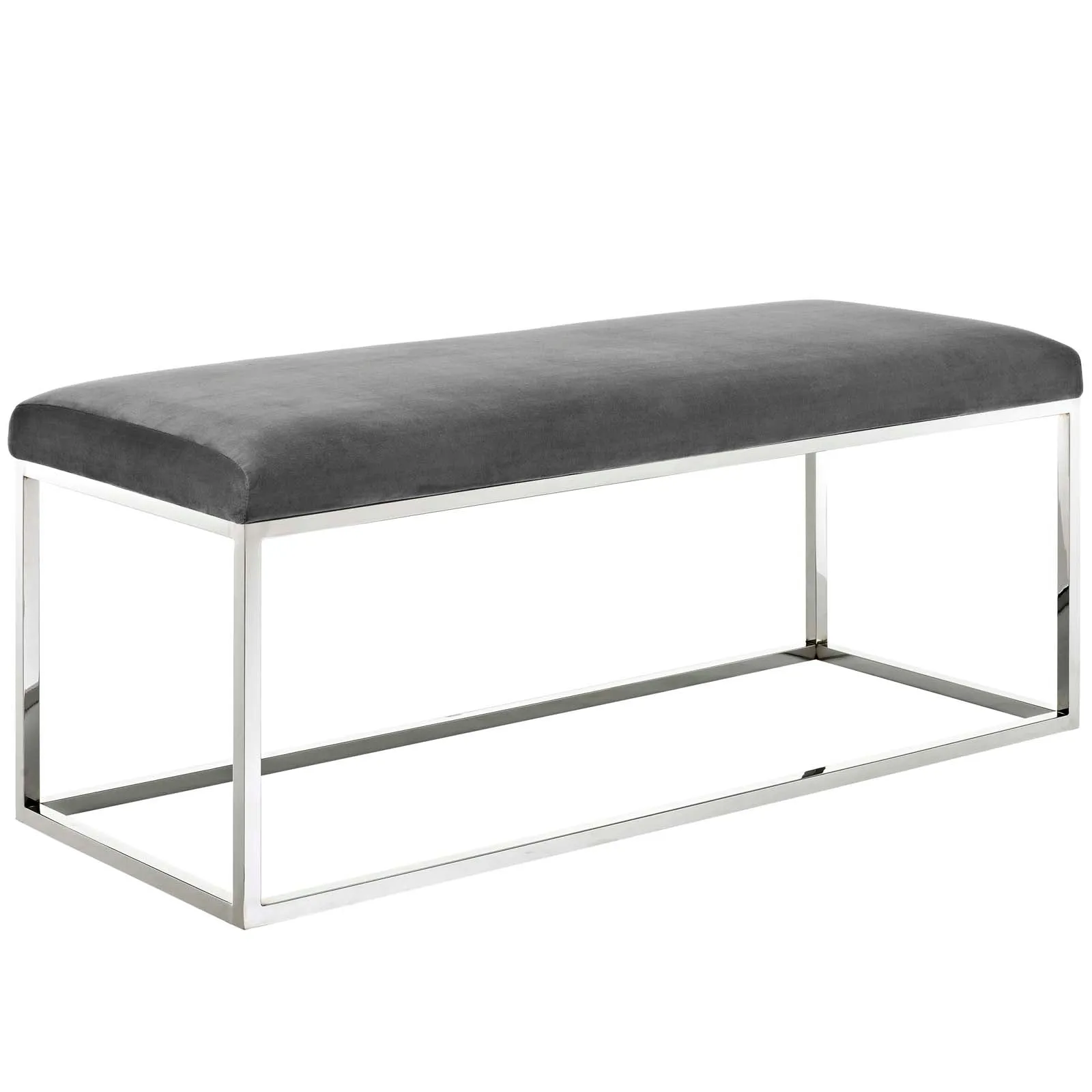 Anticipate Performance Velvet Bench by Modway