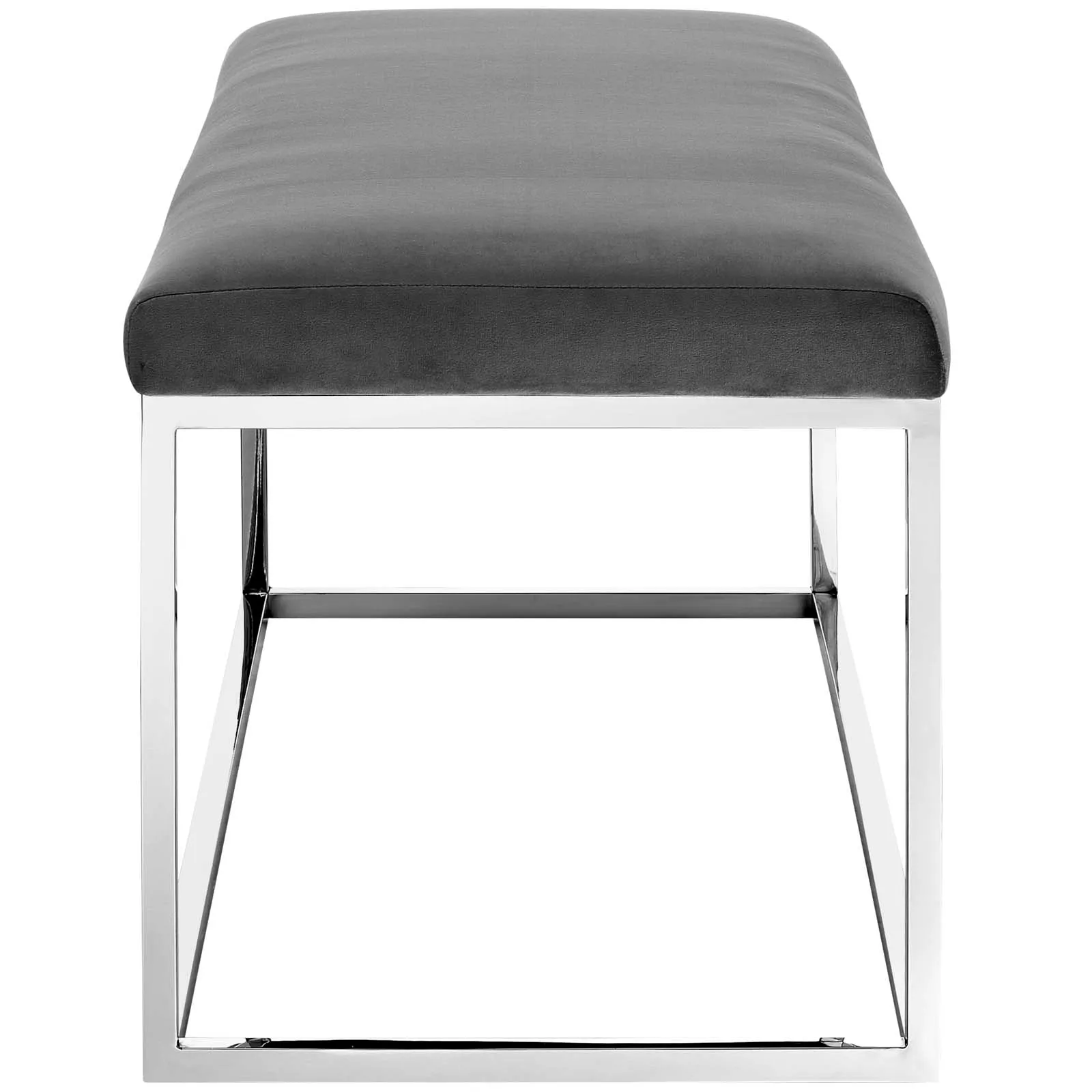 Anticipate Performance Velvet Bench by Modway