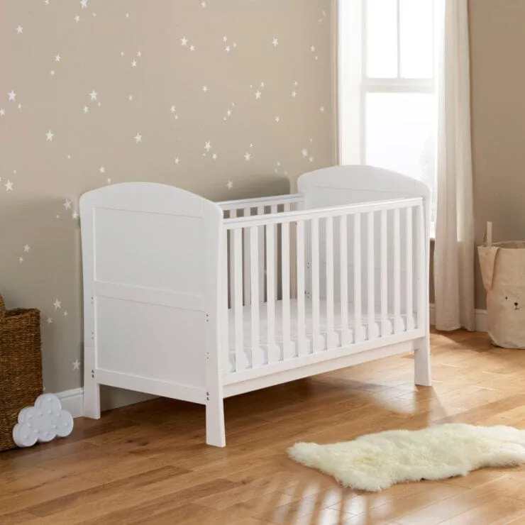 Babymore Aston 2 Piece Room Set - White
