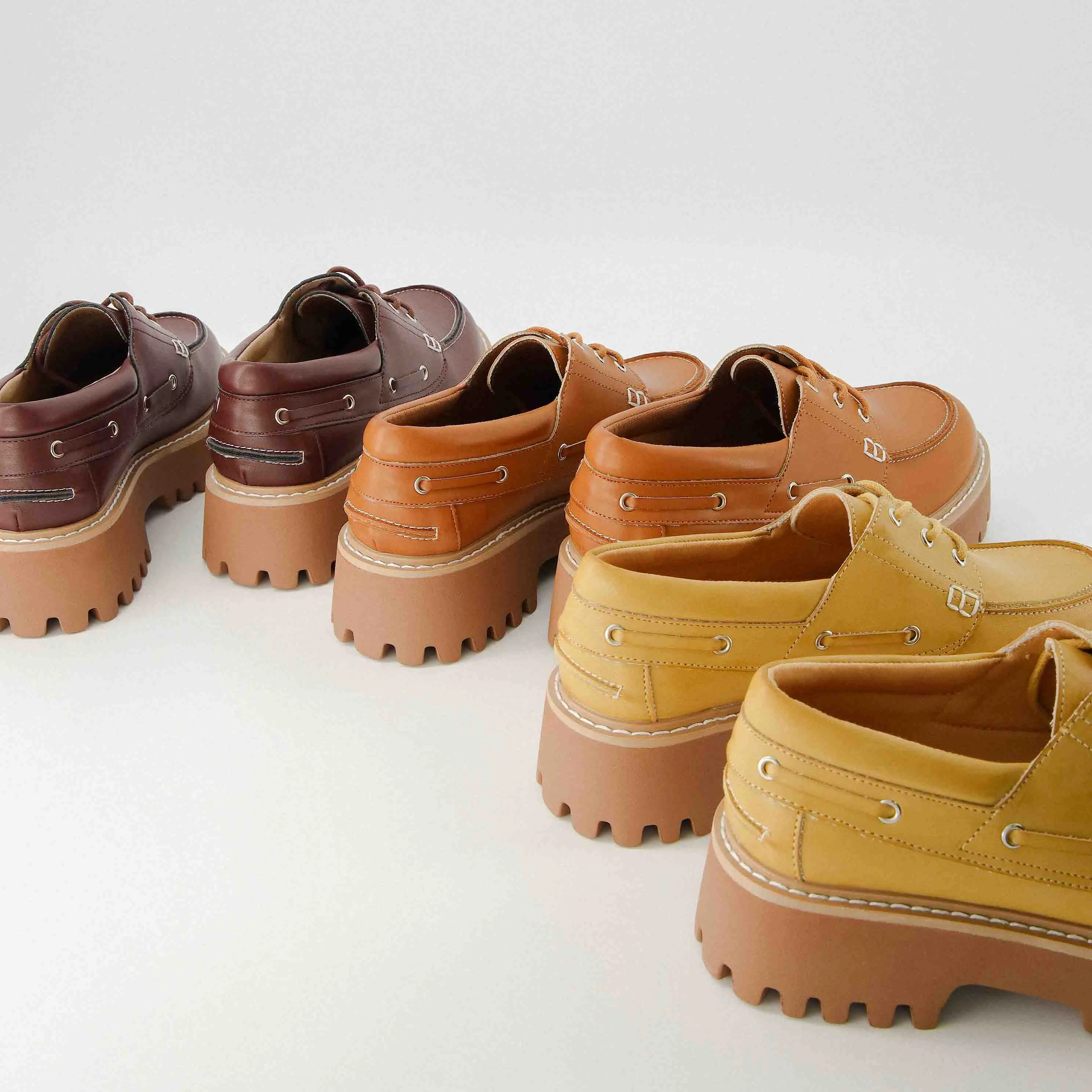 Beam Chunky Boat Loafer