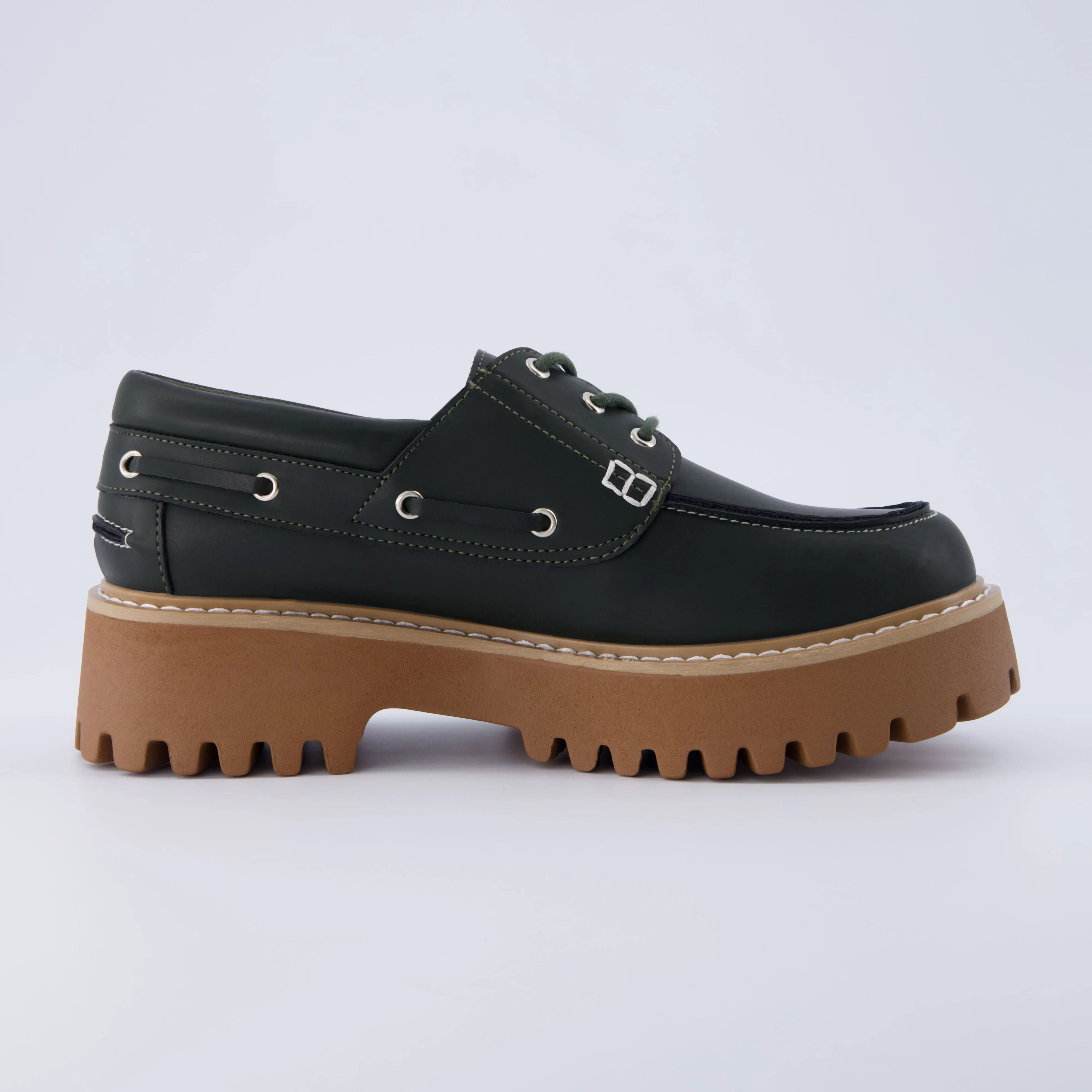 Beam Chunky Boat Loafer