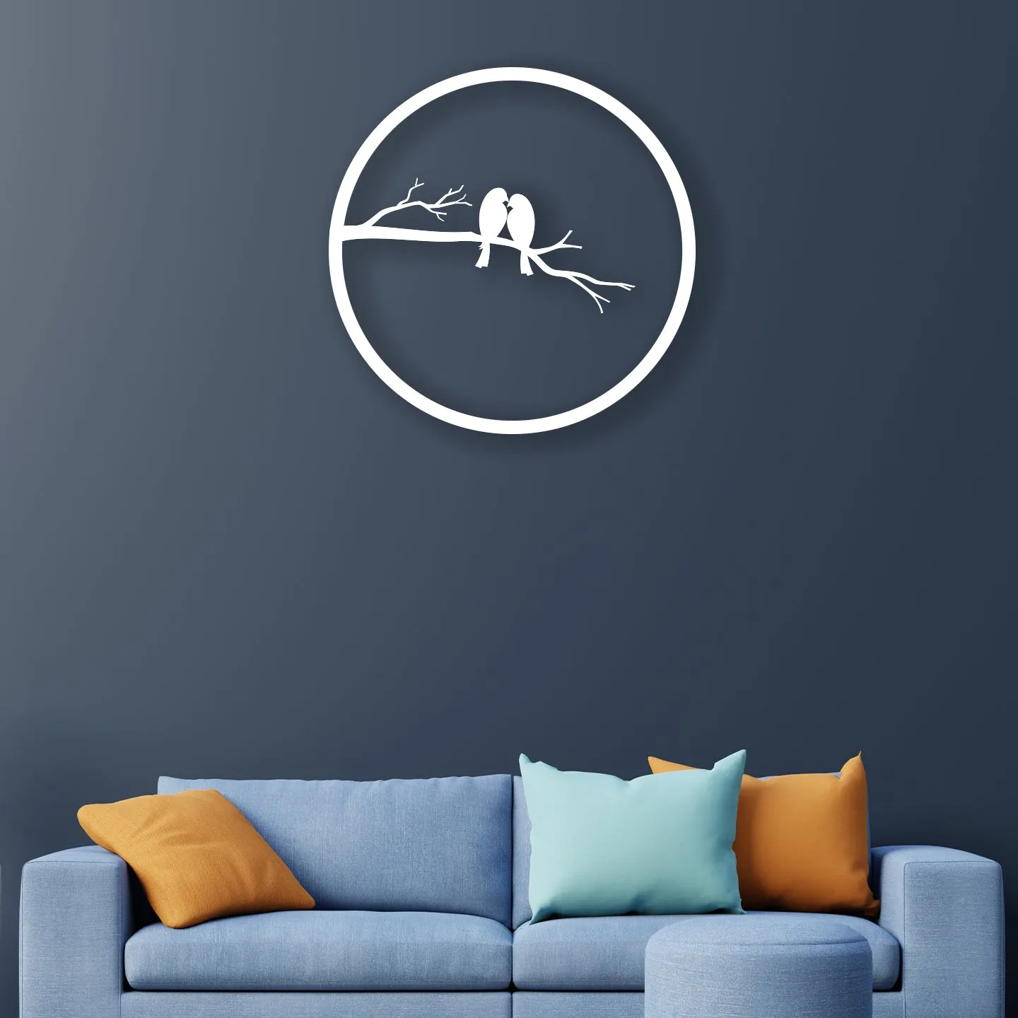 Bird Dual Metal Wall Art