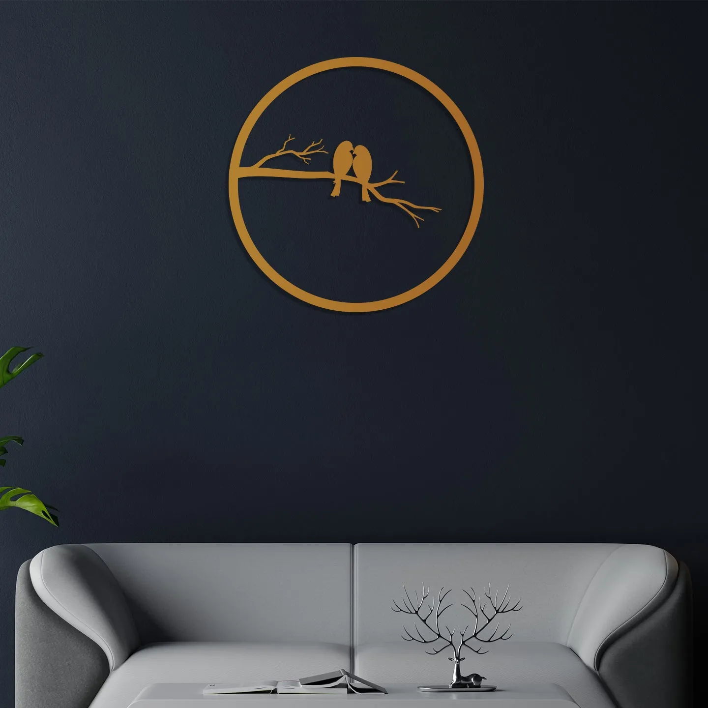 Bird Dual Metal Wall Art