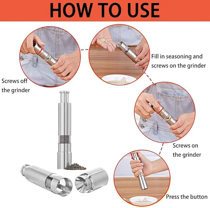 BUY 2 GET 1 FREE Salt, Pepper & Spice Grinder