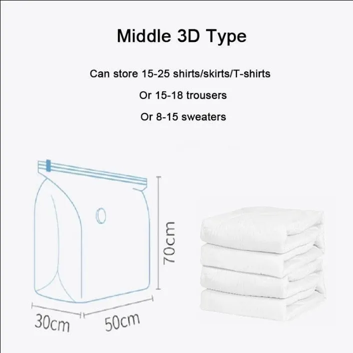 Buy 5 Get 3 Free-Vacuum-free three-second compression 3D storage bag