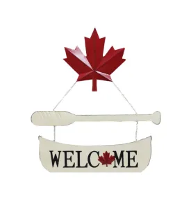 Canada Welcome Canoe
