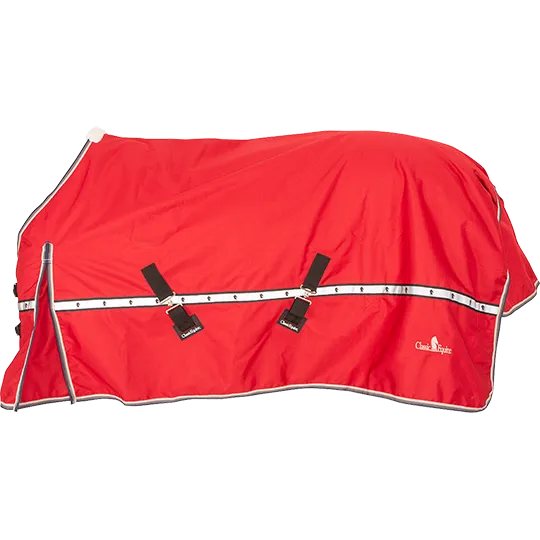 Classic Equine 5k Cross Trainer Turnout Blanket- Chili Pepper