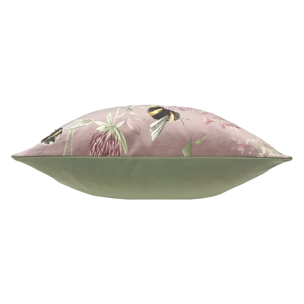 Country Bee Garden Cushion Heather