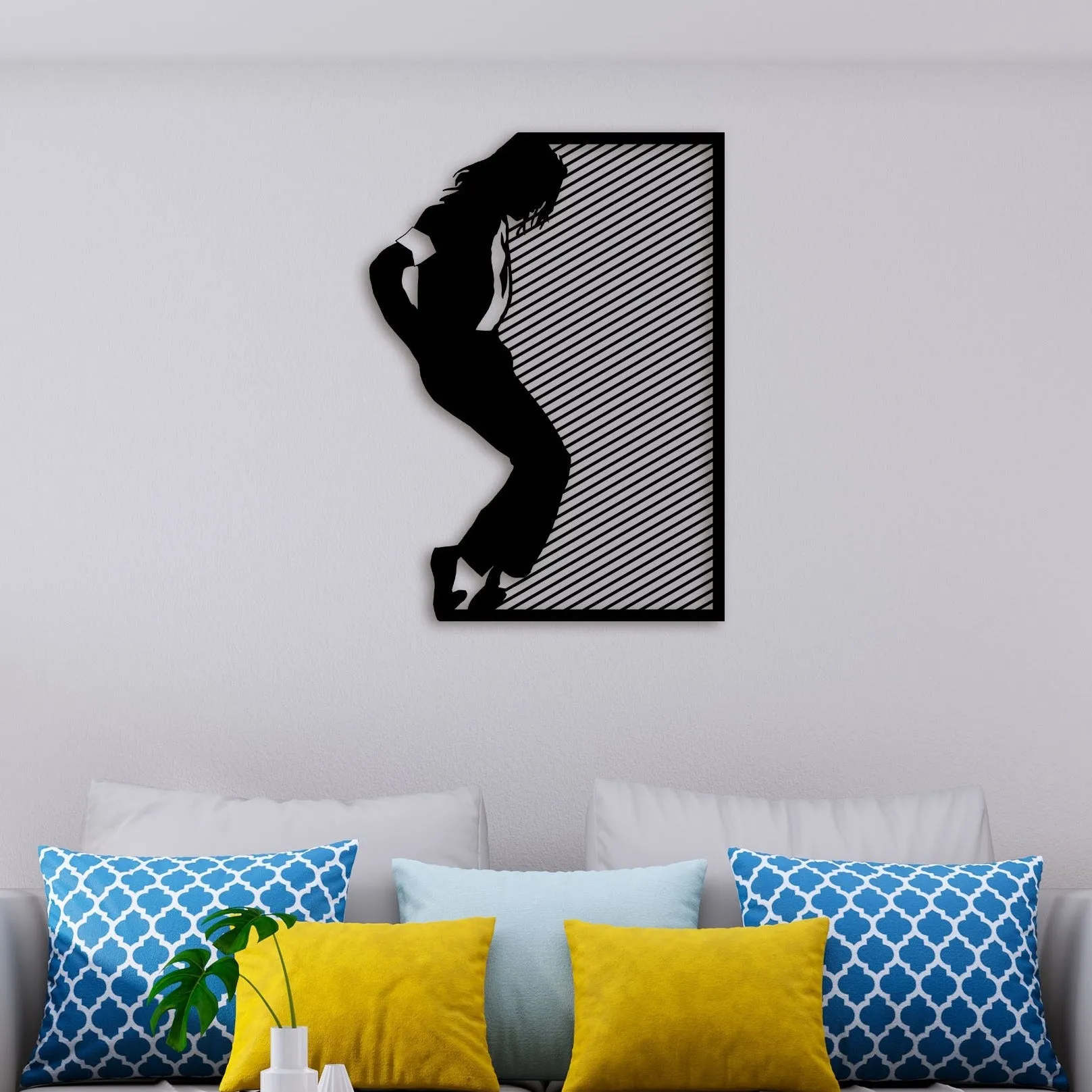 Dancing Step Metal Wall Art