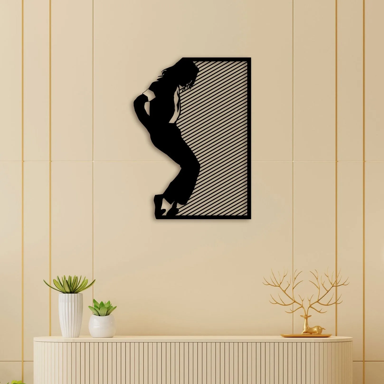 Dancing Step Metal Wall Art