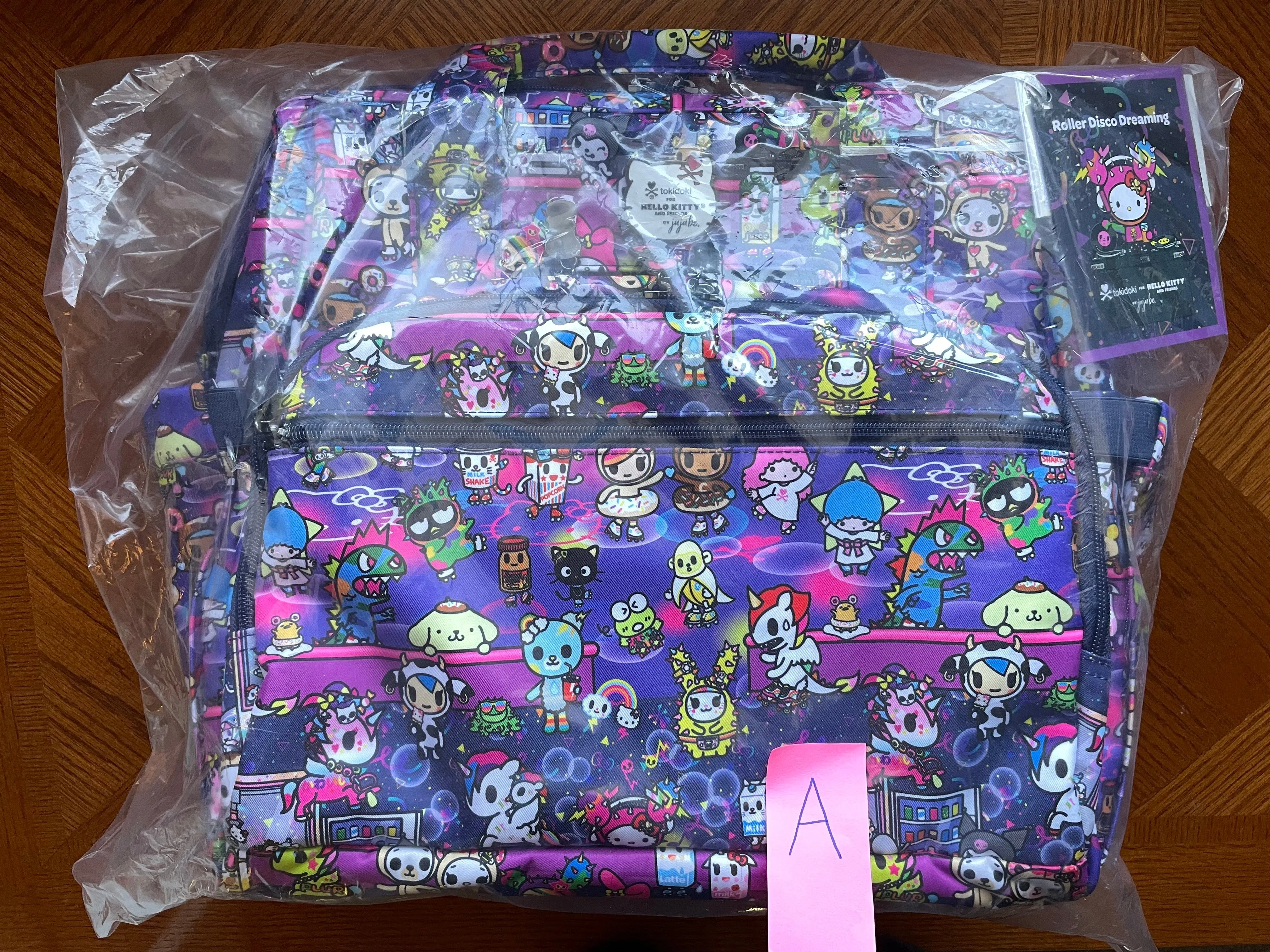 Dr B.F.F Diaper Bag - Roller Disco Dreaming