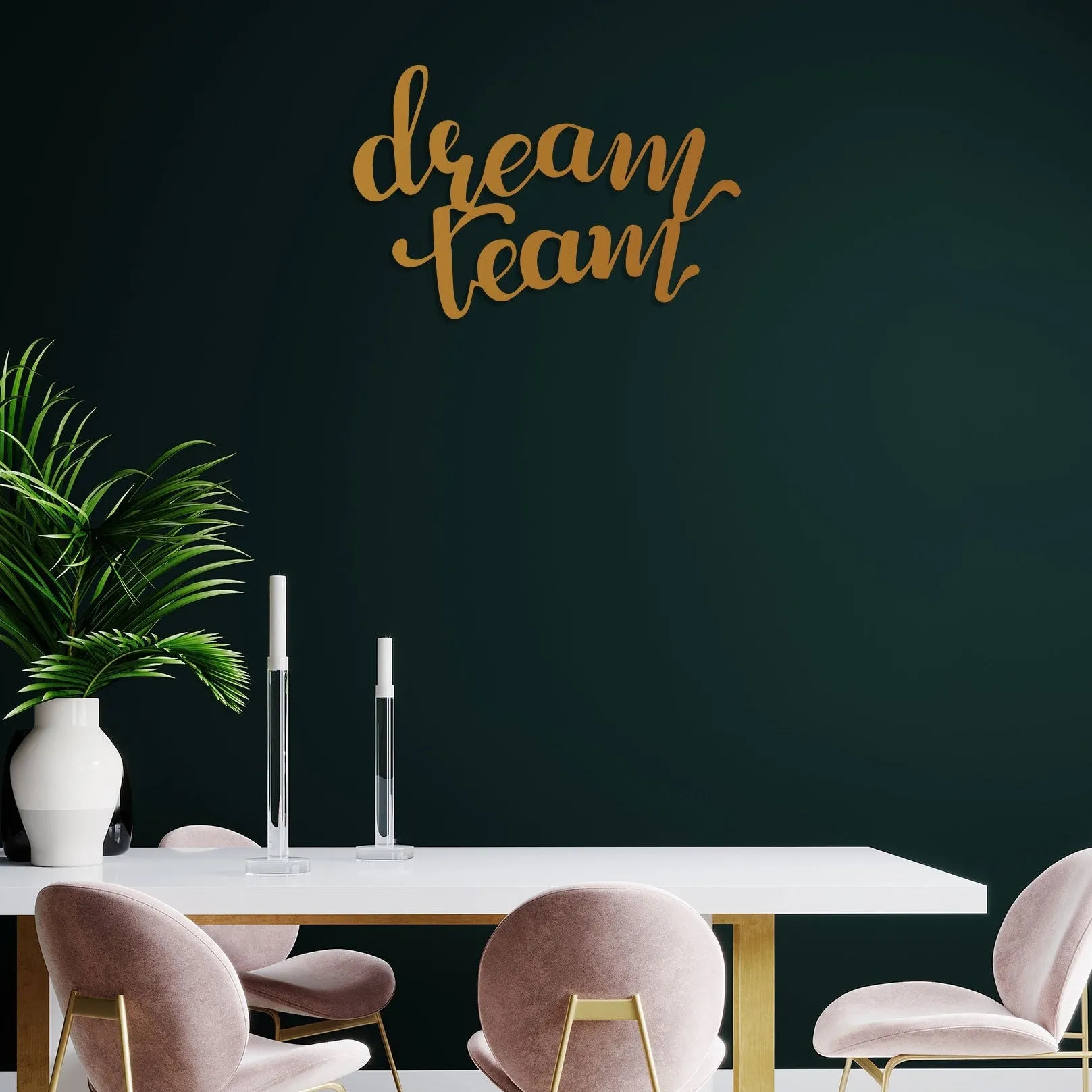 Dream Team Metal Wall Art