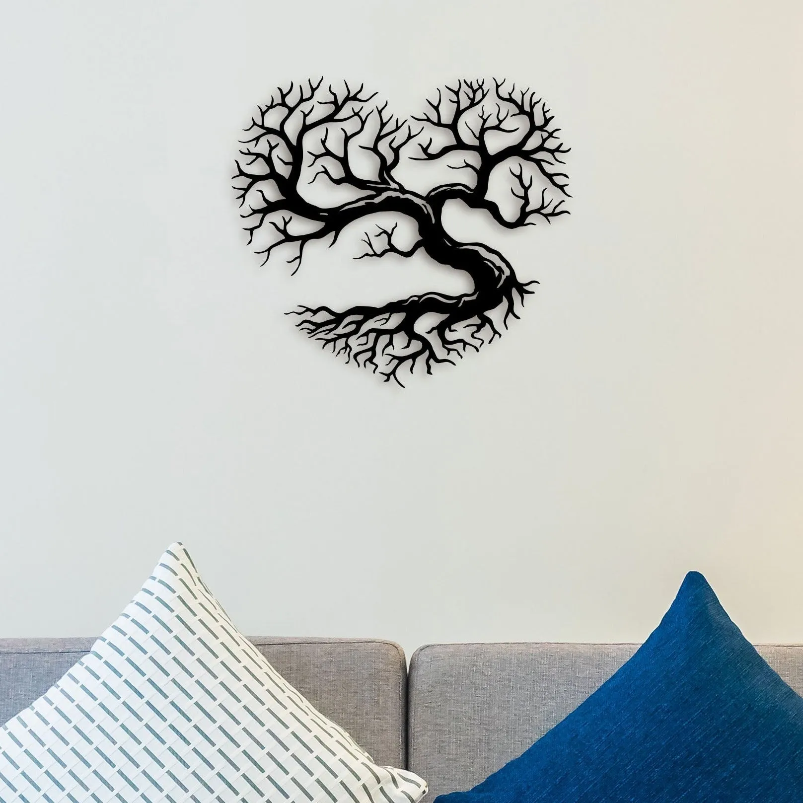 Dried Tree Metal Wall Art