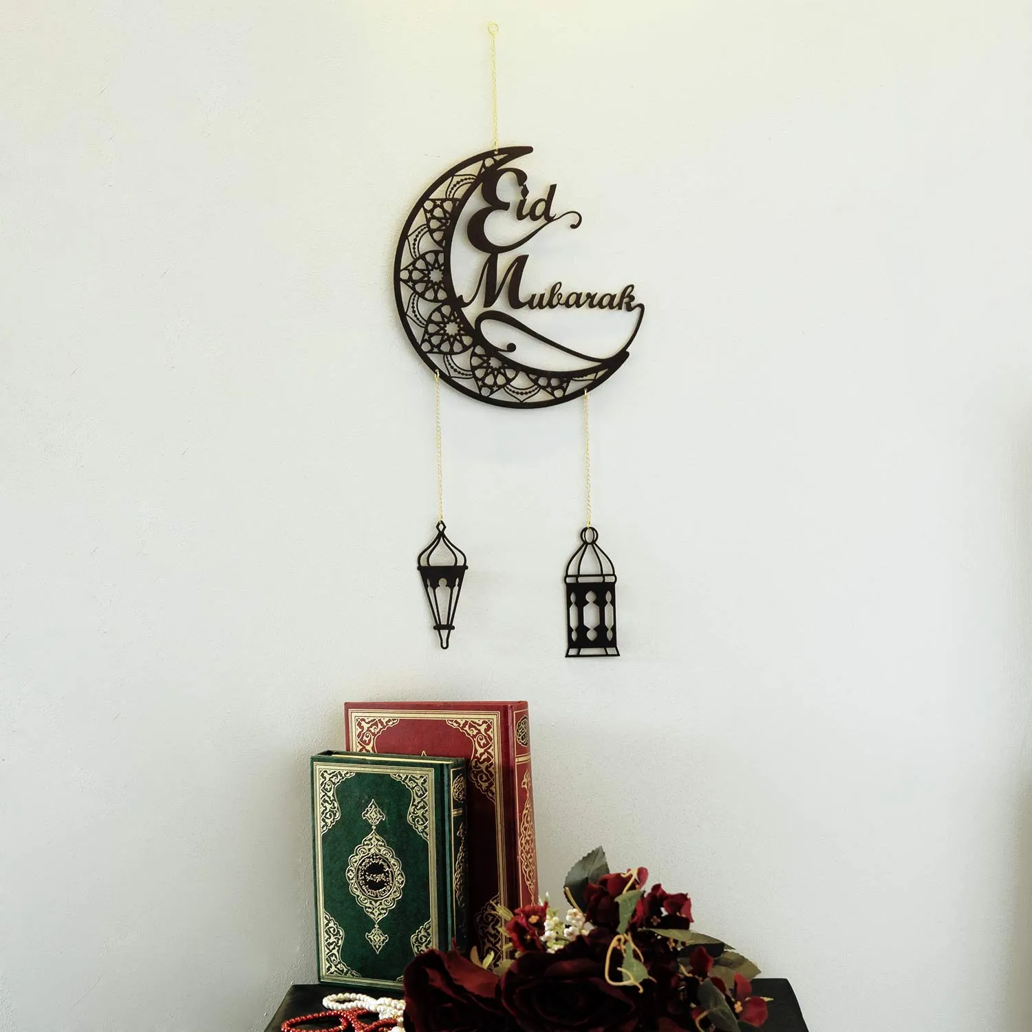 Eid Mubarak Metal Wall Decor - WAMH104