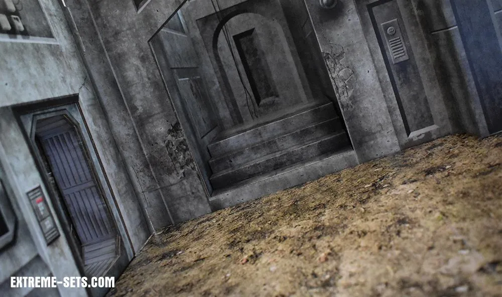 Extreme-Sets J-806M Pop-Up Diorama 1:18 (for 3.75 inch scale action figures) Playset LAST ONE!