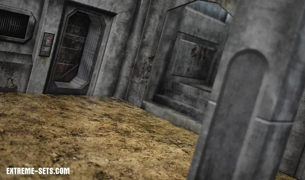 Extreme-Sets J-806M Pop-Up Diorama 1:18 (for 3.75 inch scale action figures) Playset LAST ONE!