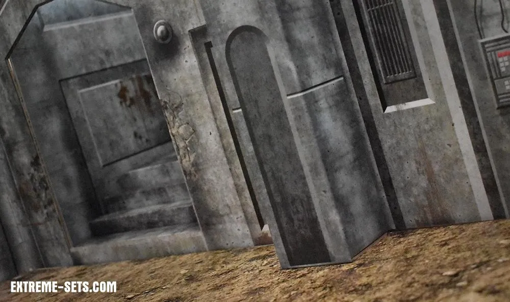 Extreme-Sets J-806M Pop-Up Diorama 1:18 (for 3.75 inch scale action figures) Playset LAST ONE!