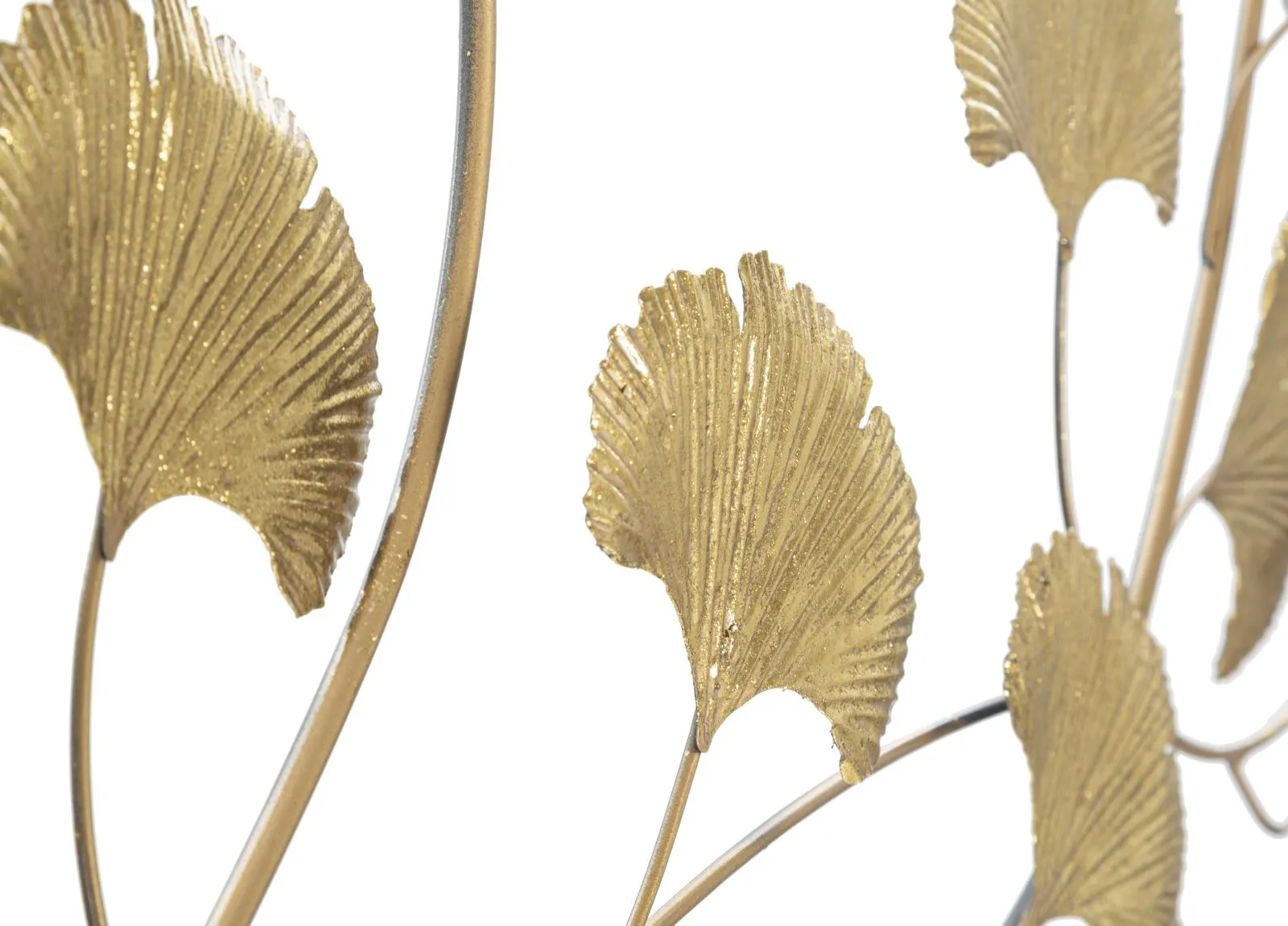 Floating Golden Leaf Wall Decor