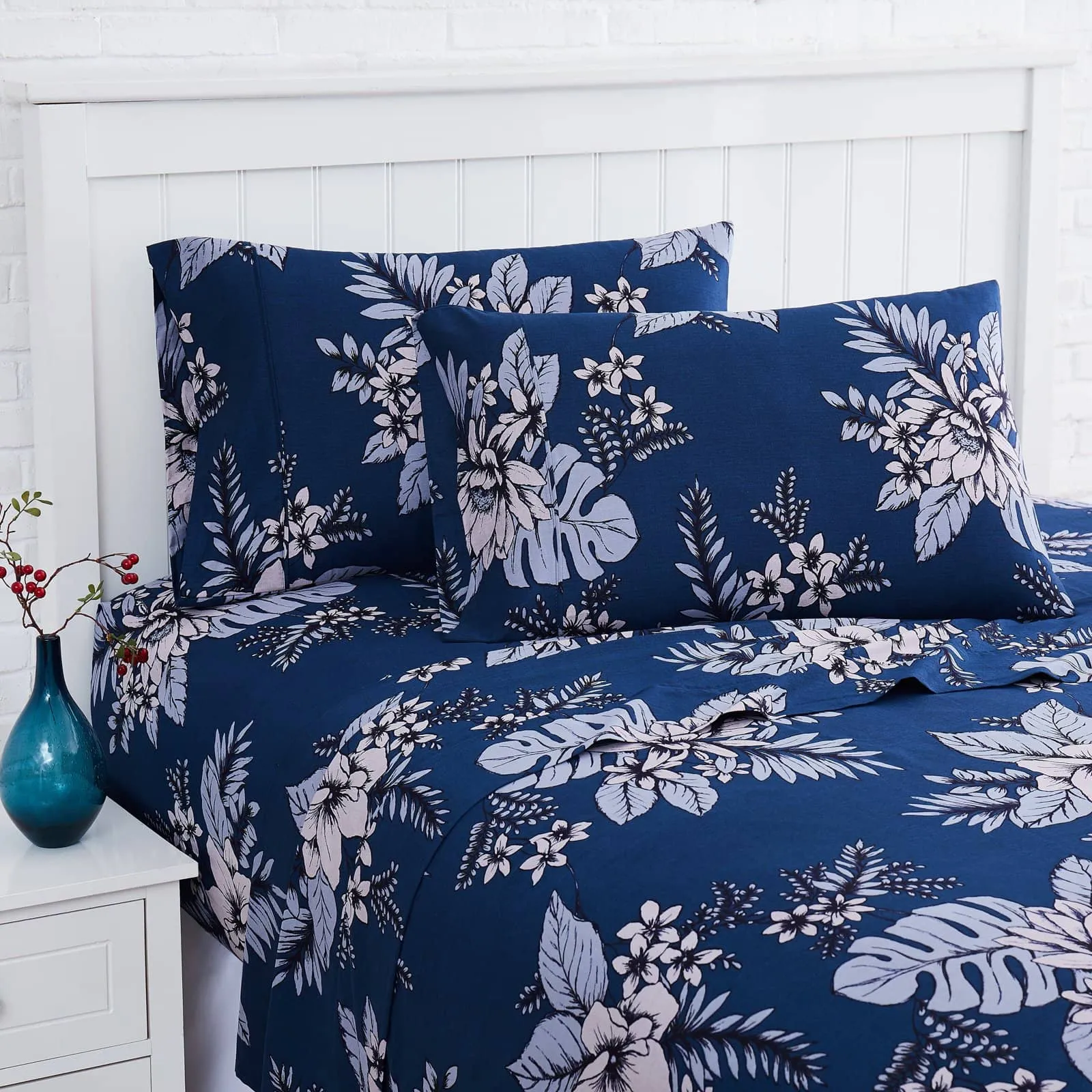 Flora Extra Deep Pocket Sheet Set