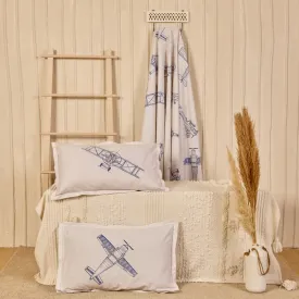 Fly Away With Me Main Print  Single /Double/ King Bed Sheet Set