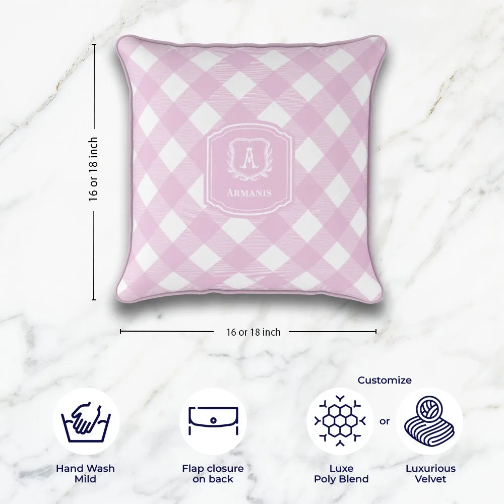 Gingham  Cushion Cover