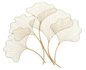Glam Golden Leaf Wall Decoration