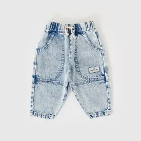 Goldie   Ace Drew Denim Pocket Pant Light Denim