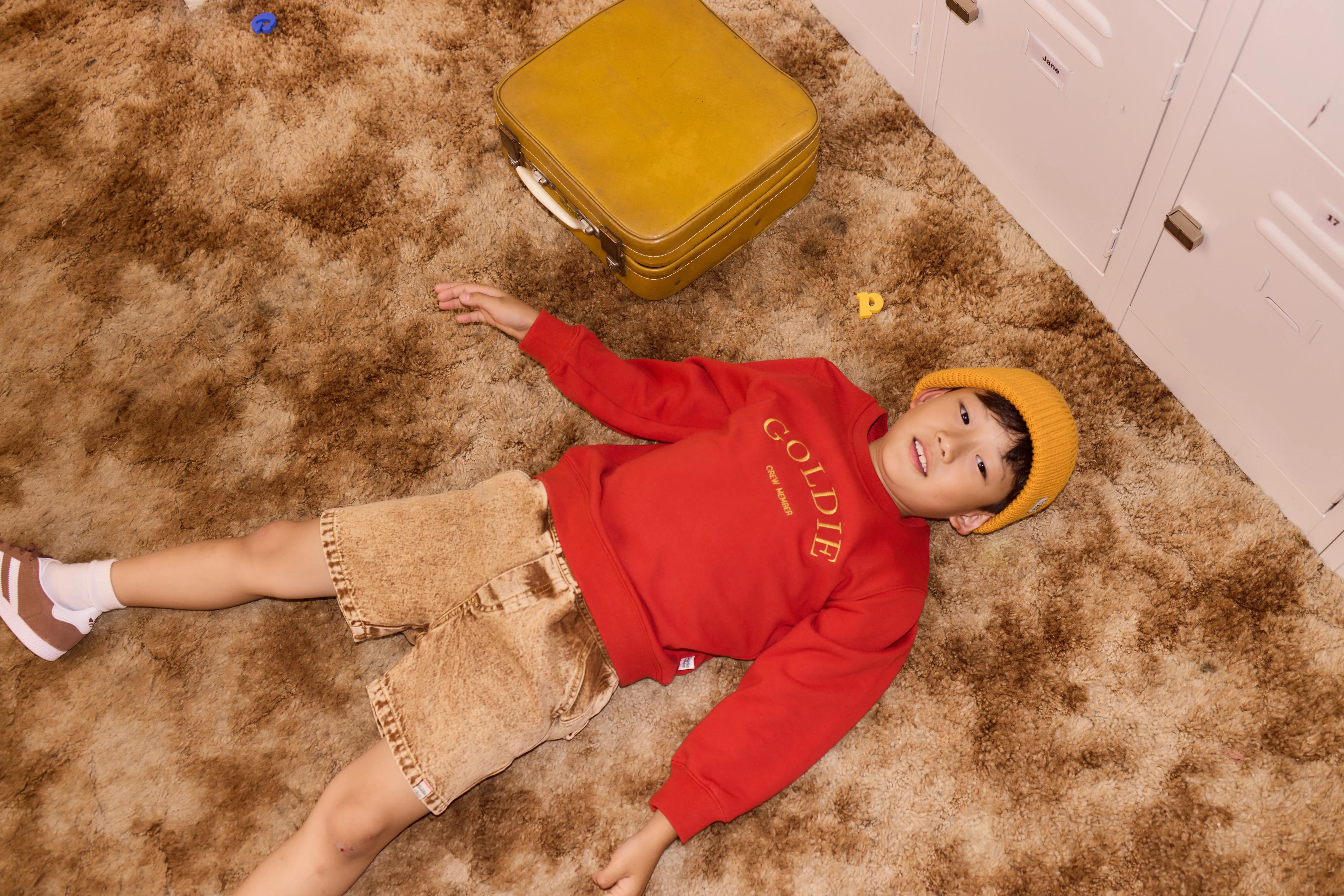 Goldie   Ace Goldie Crew Embroidered Sweater