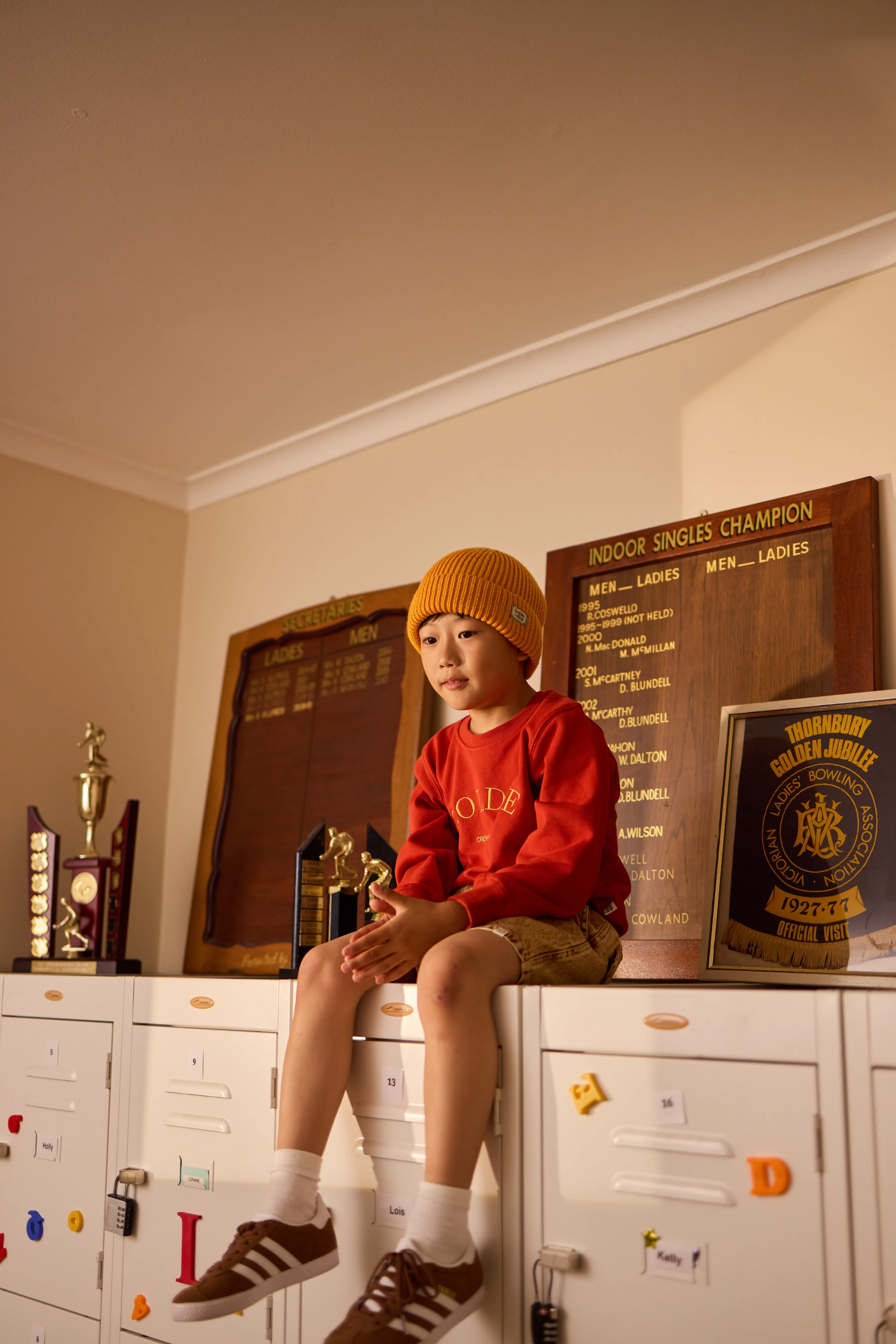 Goldie   Ace Goldie Crew Embroidered Sweater