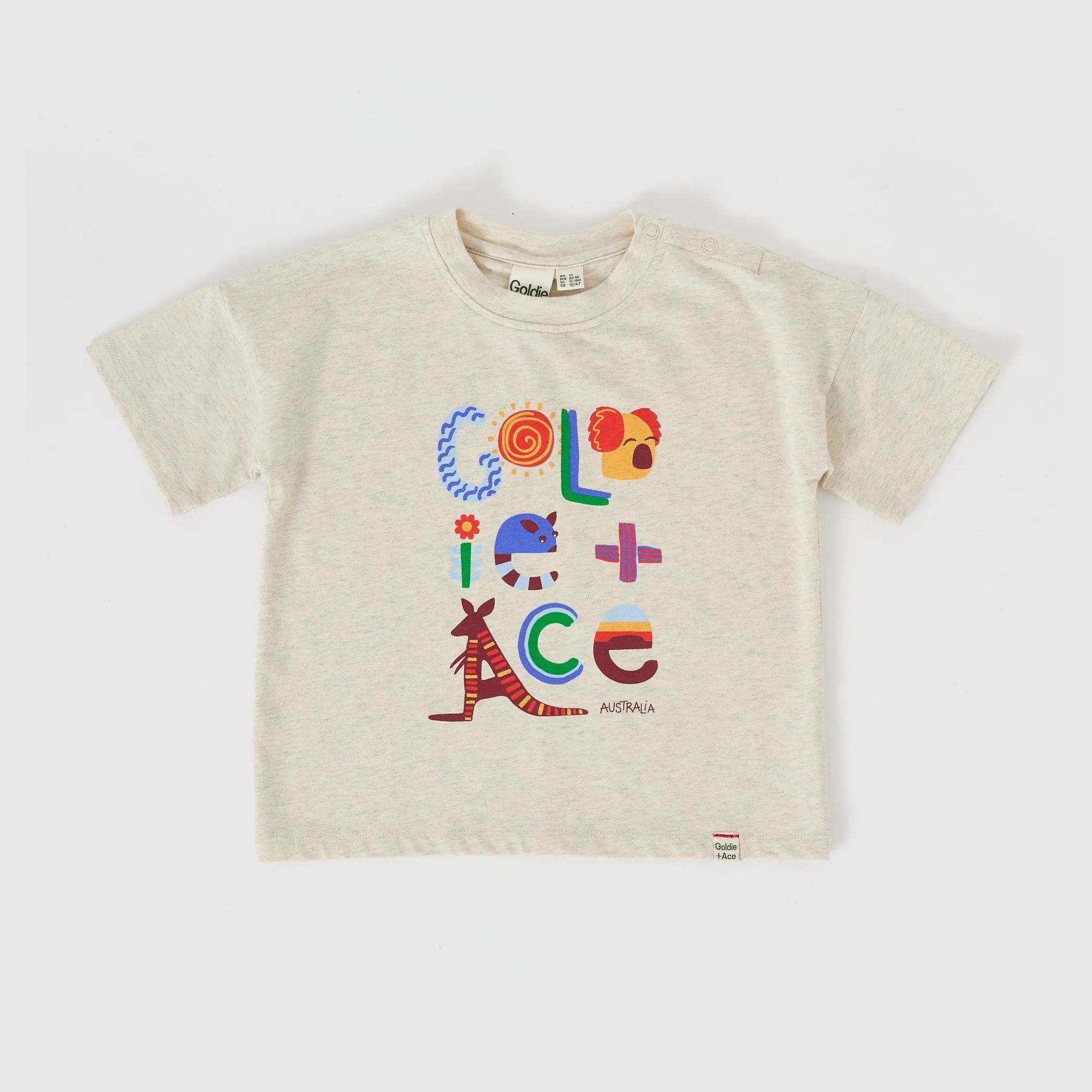 Goldie   Ace Land Down Under T-Shirt Marle