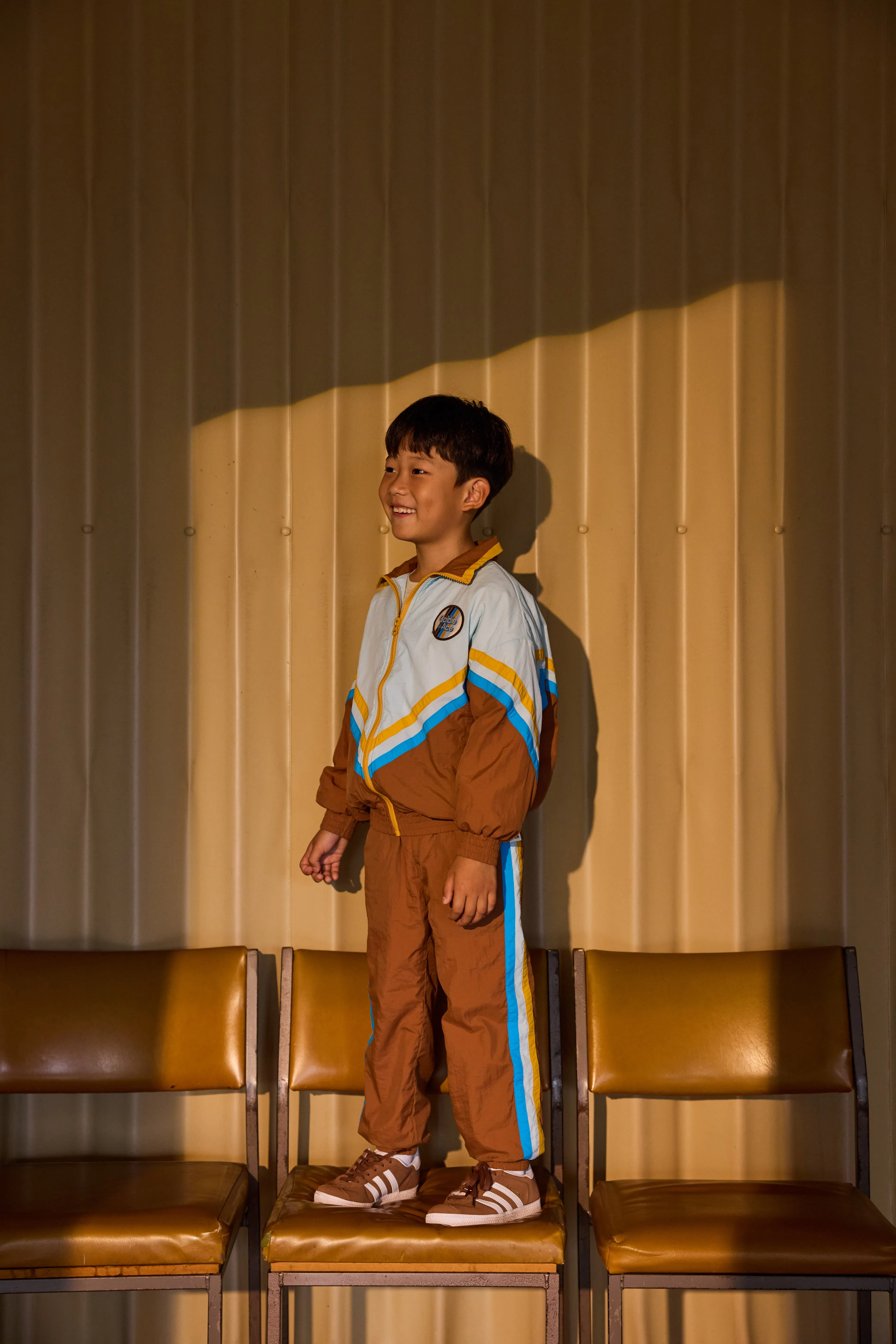 Goldie   Ace Retro Lightweight Spray Jacket Brown