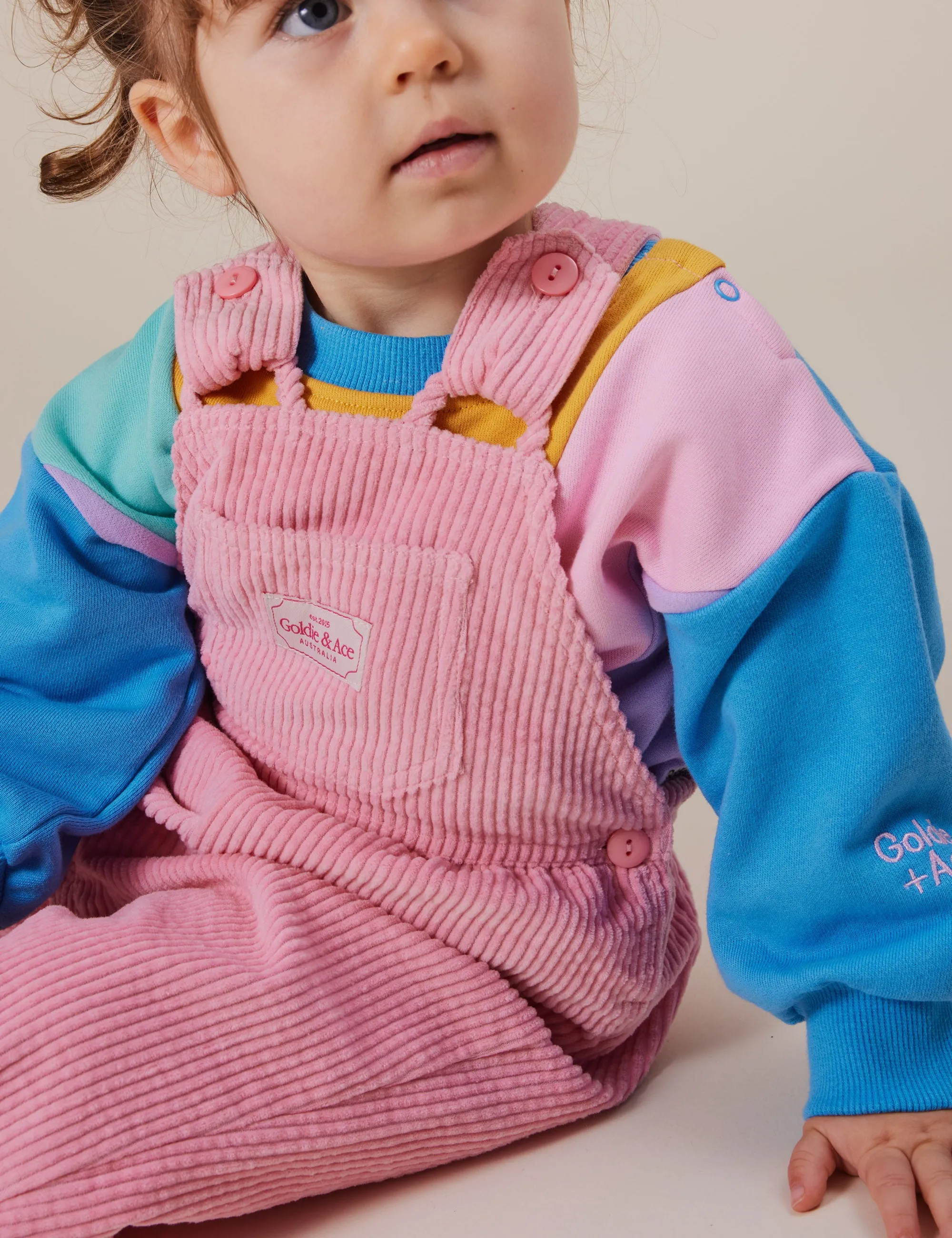 Goldie   Ace Sammy Corduroy Overalls Sweet Pea