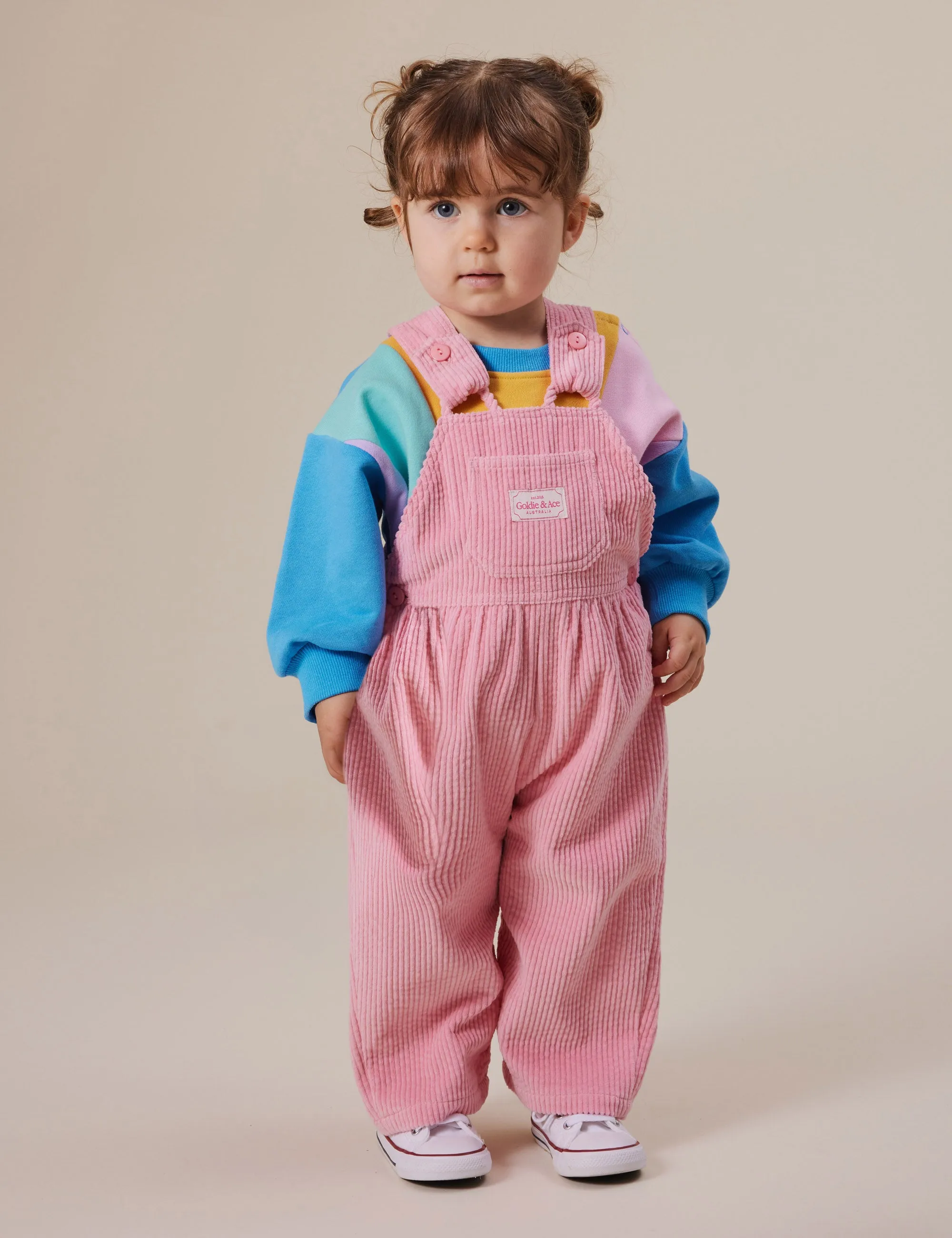 Goldie   Ace Sammy Corduroy Overalls Sweet Pea