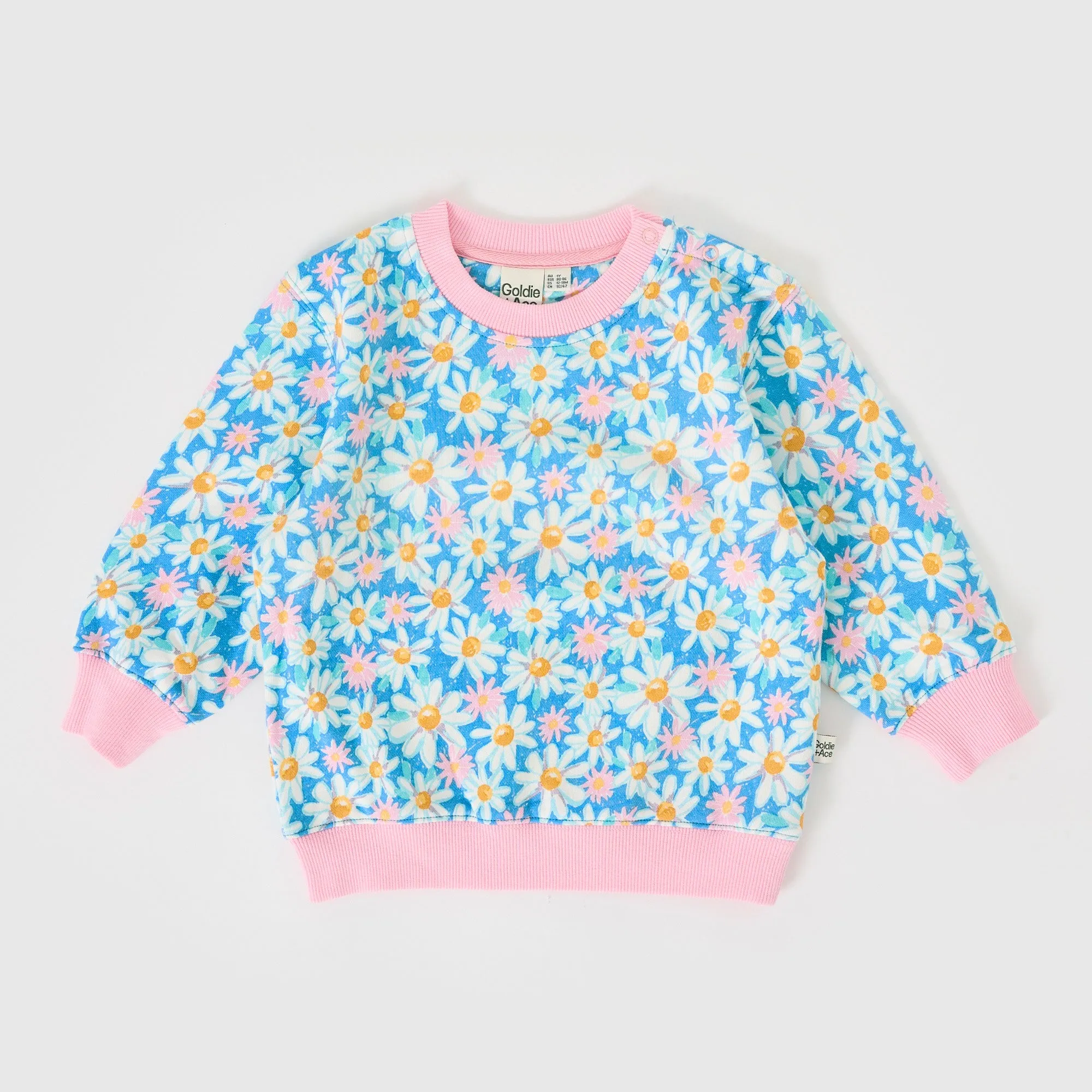 Goldie   Ace Seaside Daisy Relaxed Terry Sweater