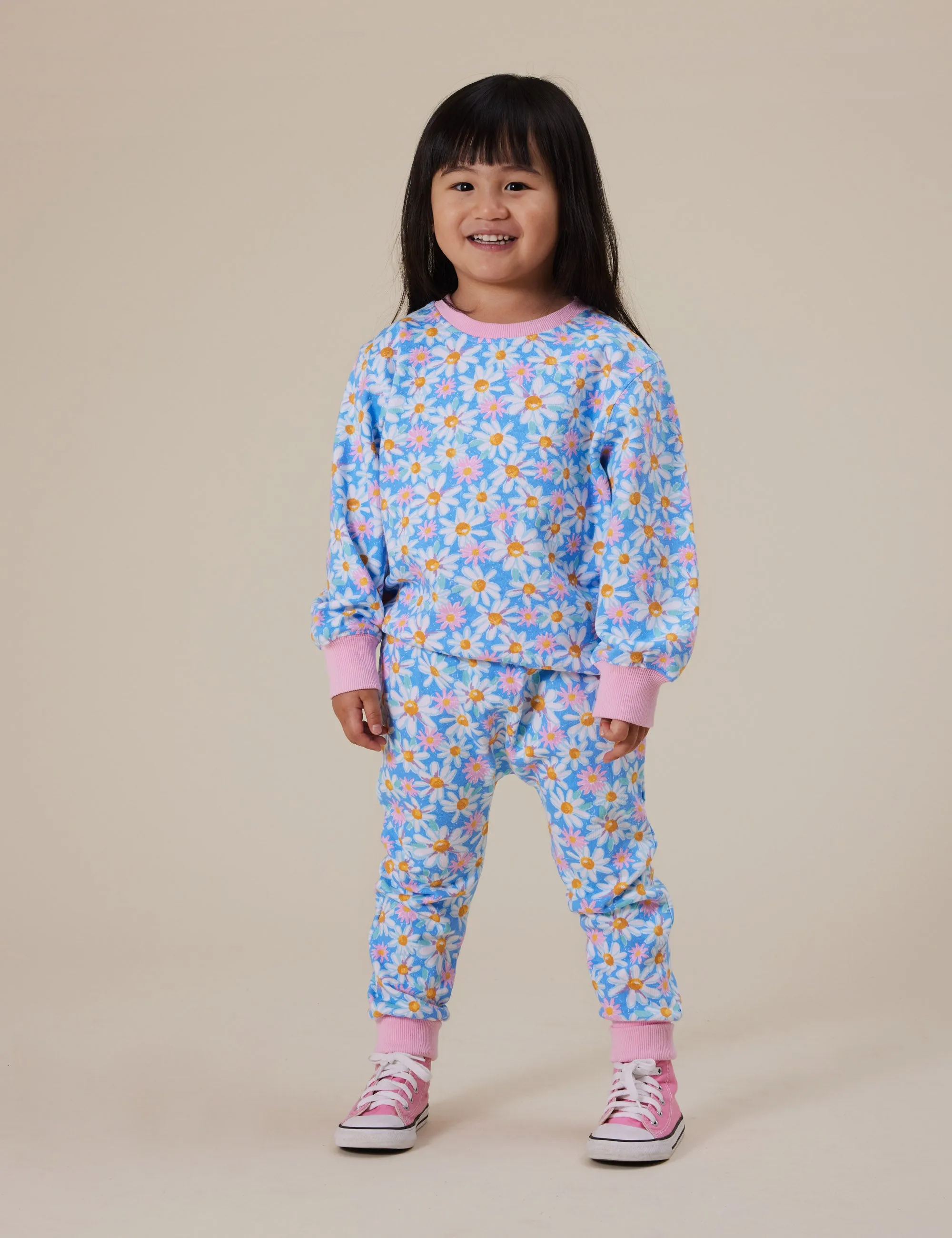 Goldie   Ace Seaside Daisy Relaxed Terry Sweater