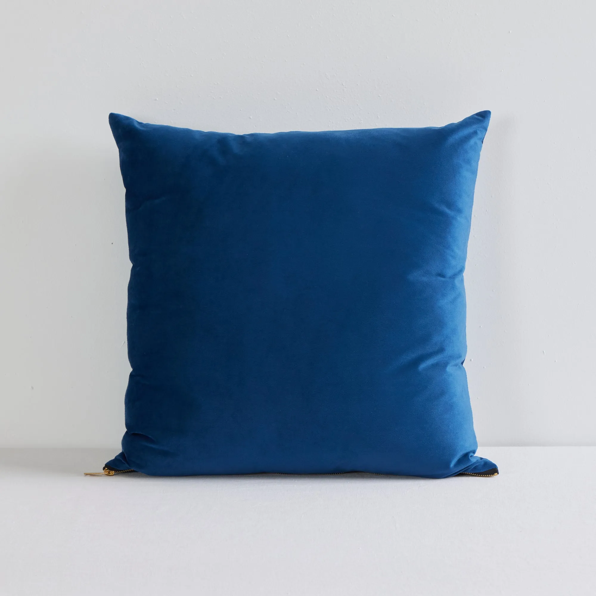 Hendry Velvet Cushion - Petrol - 50x50cm
