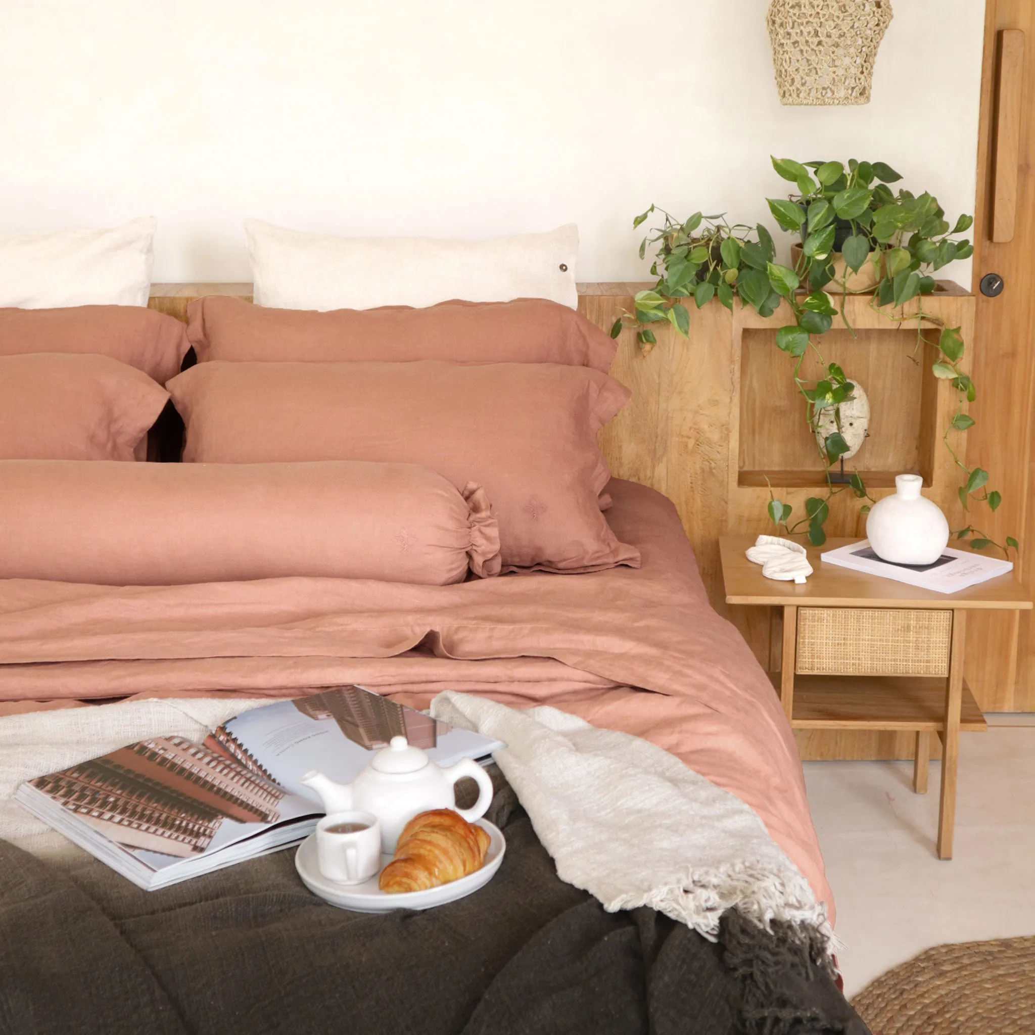 Heveya® Linen Bolster Case