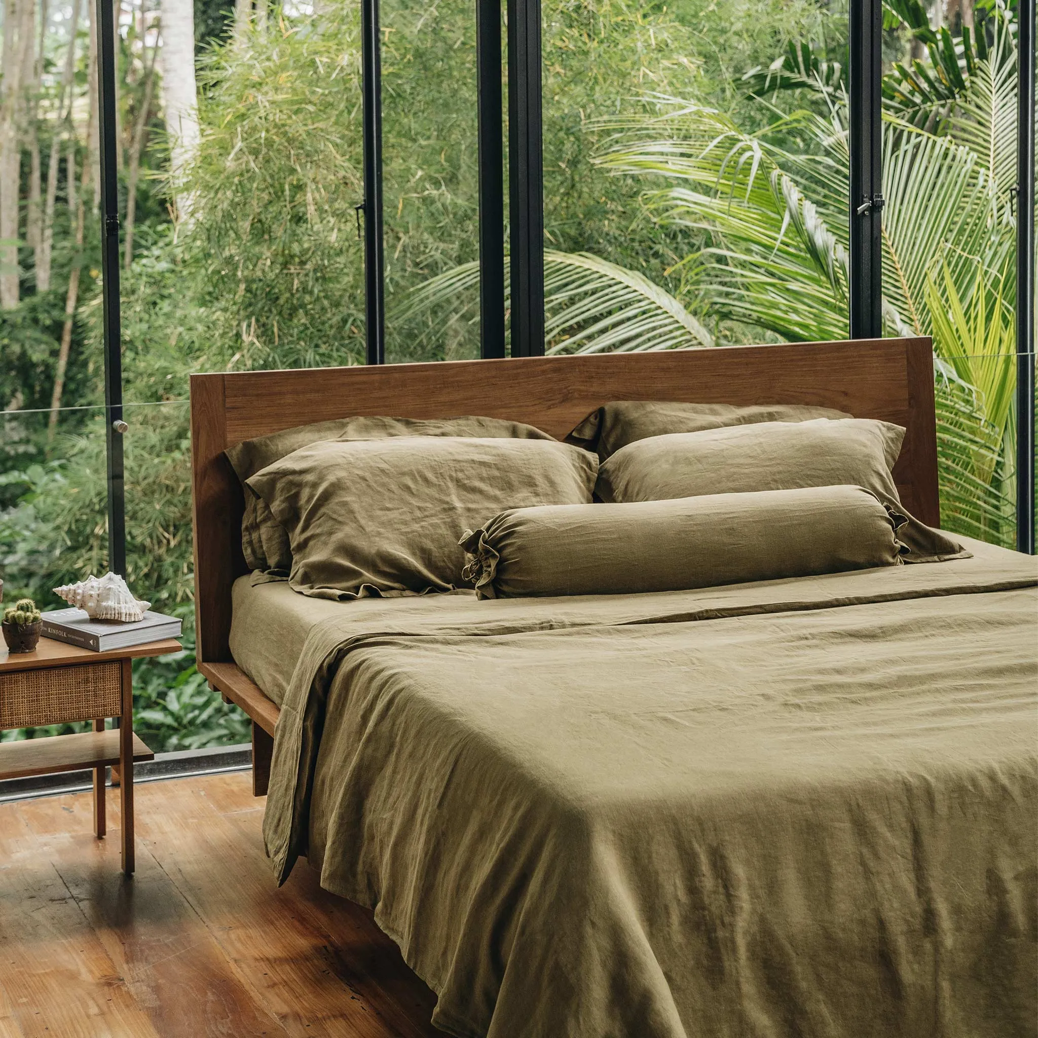 Heveya® Linen Bolster Case