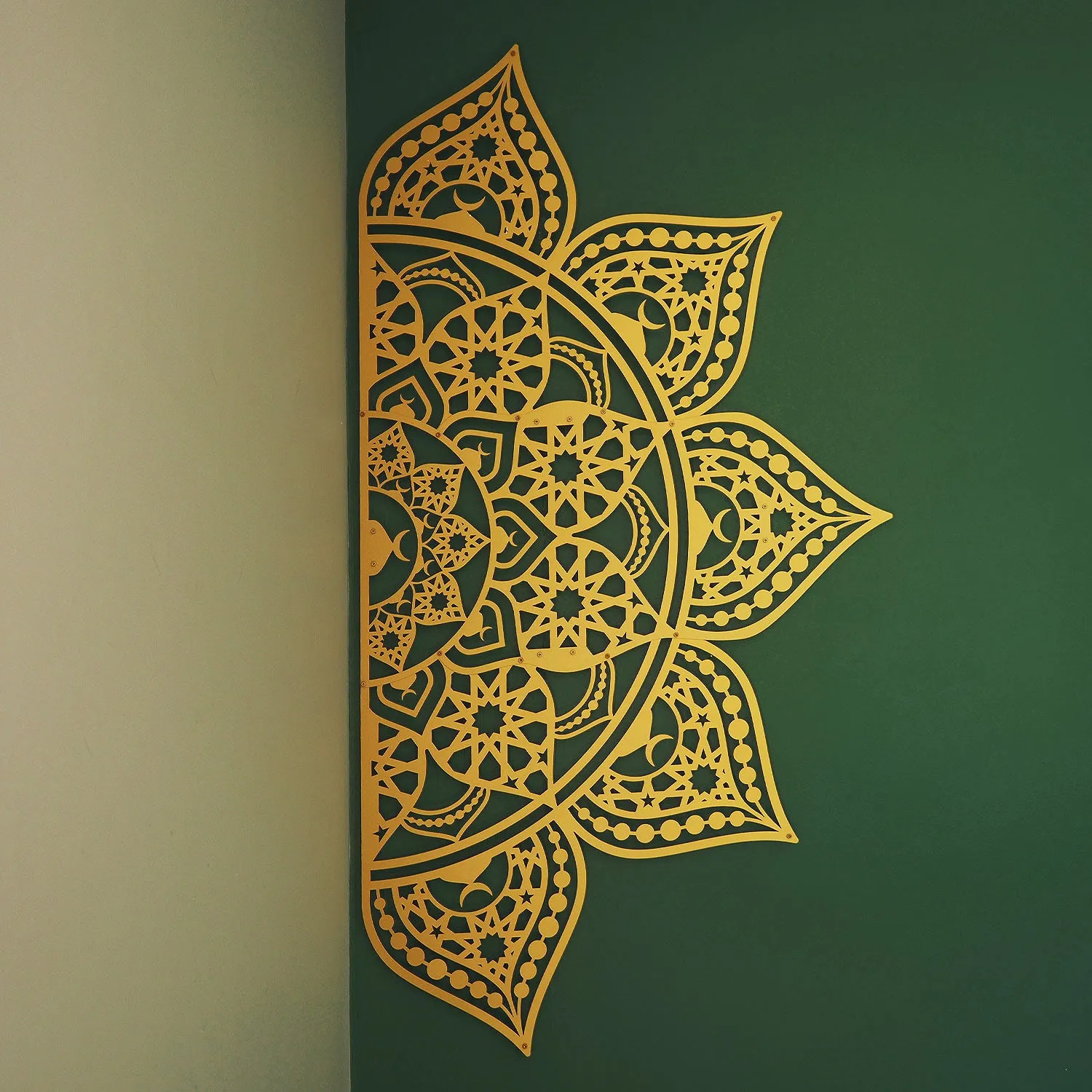 Islamic Mandala Metal Wall Art - WAM163