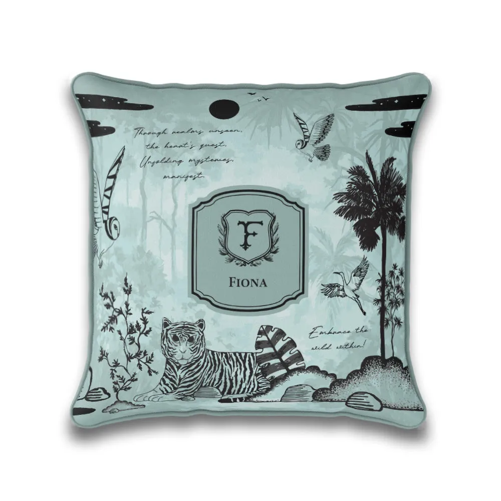 Jungle's Sonnet Cushion Cover
