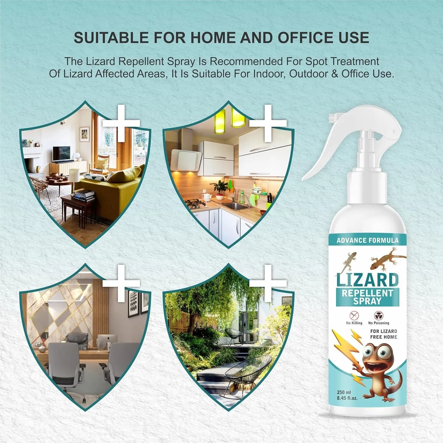Lizard Repellent for Home Spray - BUY 1 GET 1 FREE
