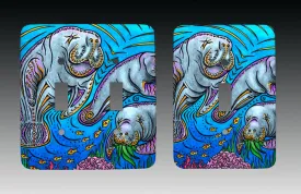 Manatees Light Switch Cover